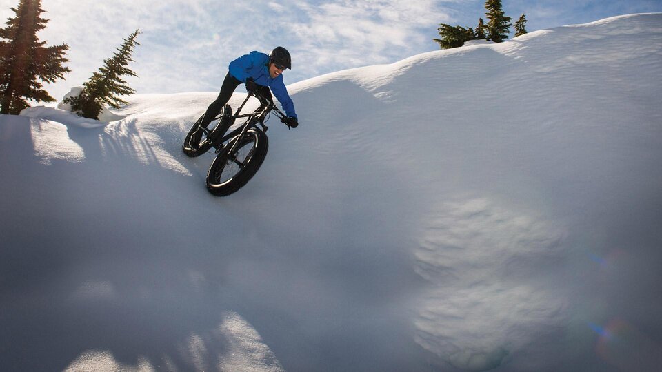 Fatbike im Winter